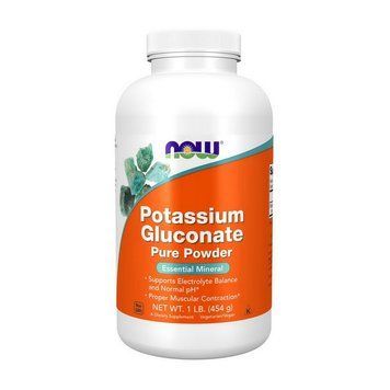 NOW Potassium Gluconate Pure Powder (454 g) 20100-01 фото