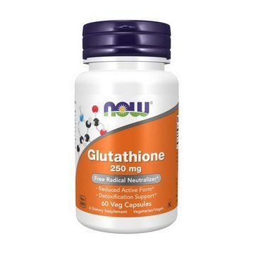 NOW Glutathione 250 mg (60 veg caps) 18383-01 фото