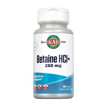 KAL Betaine HCL+ 250 mg (100 tab) 22592-01 фото