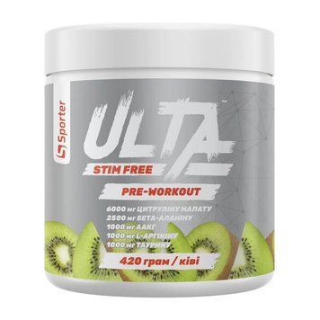 Sporter Ultra Stim Free (420 g, ківі) 24544-01 фото