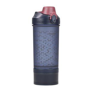 UZSPACE Shaker Fitseven Infinity 1110 (500 ml, dark blue/rubby) 24213-01 фото