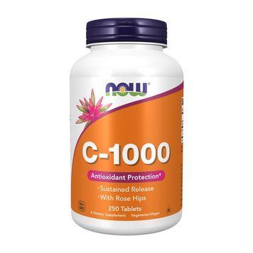 NOW C-1000 with rose hips (250 tabs) 10160-01 фото