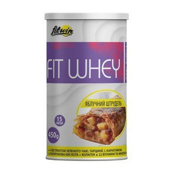 FitWin Fit Whey (450 g, яблучний штрудель) 23810-02 фото