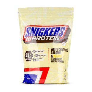 SNICKERS SNICKERS Hi Protein (455 g, white chocolate caramel & peanut) 22789-01 фото