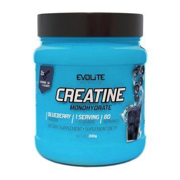 Evolite Nutrition Creatine Monohydrate (300 g, blueberry) 23247-02 фото