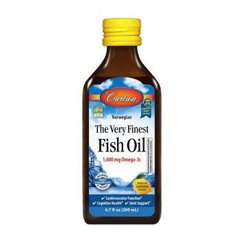 Carlson Labs The Very Finest Fish Oil 1,600 mg Omega-3s (200 ml, lemon) 18420-01 фото