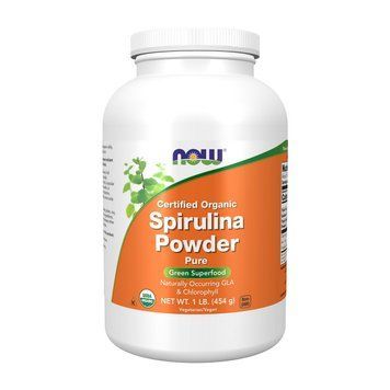 NOW Organic Spirulina Powder (454 g, pure) 18571-18571-01 фото