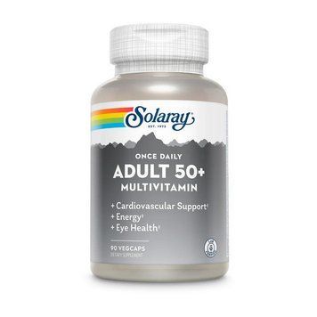 Solaray Once Daily Adult 50+ Multivitamin (90 veg caps) 22935-01 фото