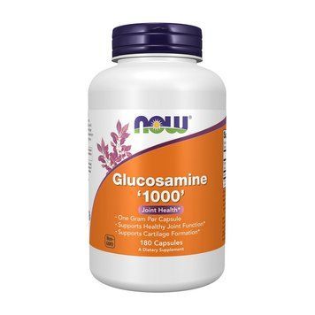NOW Glucosamine 1000 (180 caps) 06486-01 фото