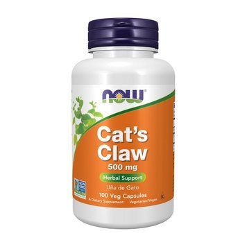 NOW Cat`s Claw 500 mg (100 veg caps) 08219-01 фото