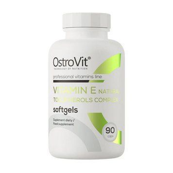 OstroVit Vitamin E natural tocopherols complex (90 caps) 24306-01 фото