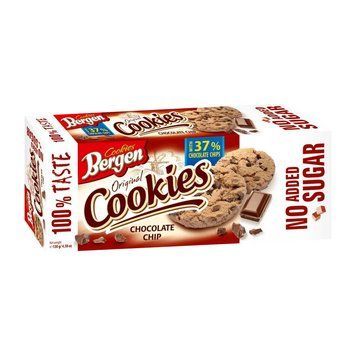 Bergen Original Cookies (130 g, chocolate chip) 24301-01 фото