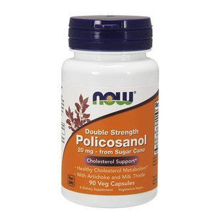 NOW Policosanol 20 mg (90 veg caps) 07829-01 фото