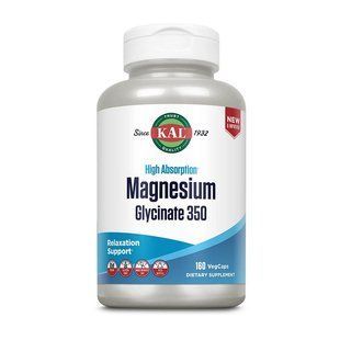 KAL Magnesium Glycinate 350 (160 veg caps) 21023-01 фото