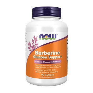 NOW Berberine Glucose Support (90 sgels) 23456-01 фото