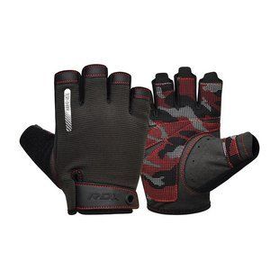 RDX RDX T2 Half Gloves Red (S size) 24446-01 фото