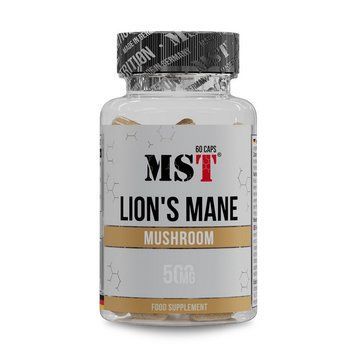 MST Lion's Mane Mushroom 500 mg (60 caps) 23388-01 фото