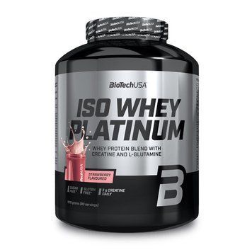 BioTech Iso Whey Platinum (1,81 kg, strawberry) 24229-24229-01 фото