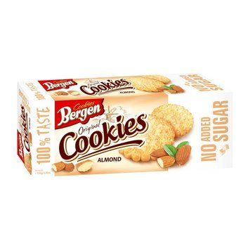 Bergen Original Cookies (130 g, almond) 24304-01 фото
