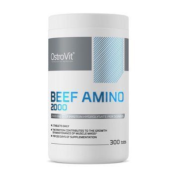 Амінокислоти OstroVit Beef Amino 2000 mg (300 tabs) 21282-01 фото