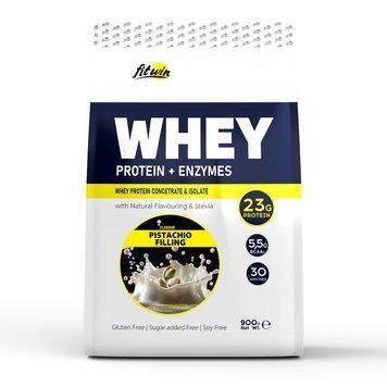 FitWin Whey Protein + Enzymes (900 g, pistachio filling) 23345-23345-01 фото