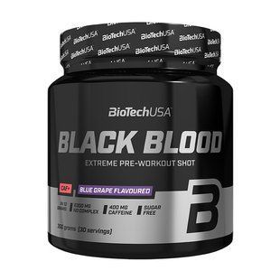 BioTech Black Blood CAF+ (300 g, blueberry) 08472-02 фото