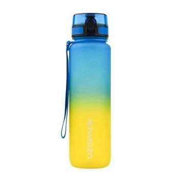 UZSPACE Uzspace Frosted Gradient Waterbottle 3038 (1 L, blue/yellow) 23422-01 фото
