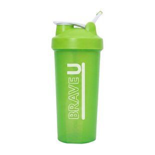 Brave U Shaker With Metal Ball (600 ml, green) 24451-01 фото