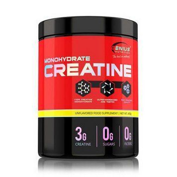 Genius Nutrition Creatine Monohydrate (термін до 28.03.2026 закам'янів) (400 g) 19417-01_U002475 фото