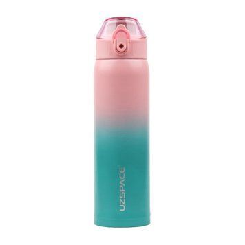 UZSPACE Uzspace X4 Gradient Waterboottle 4201 (500 ml, pink/blue) 23555-01 фото