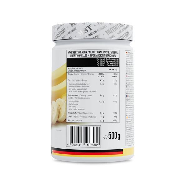 MST&reg; Best EGG Protein Banana | Без лактози | Яєчний протеїн Банан 20 порцій 500 грамів 4260641167562 фото
