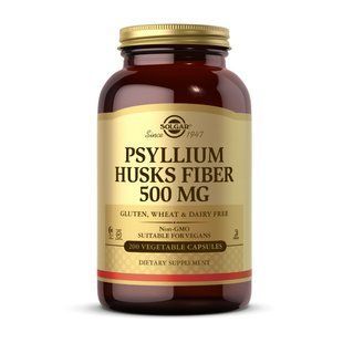 Solgar Psyllium Husk Fiber 500 mg (200 veg caps) 18988-01 фото