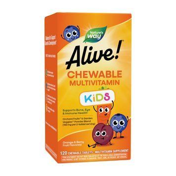Nature's Way Alive! Kid's Chewable Multivitamin (термін до 31.05.2026) (120 tab) 20500-01_T002266 фото
