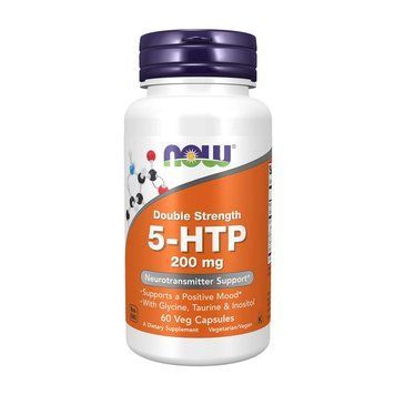 NOW 5-HTP 200 mg (60 vcaps) 06351-01 фото