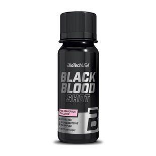Підтримка під час тренування BioTech Black Blood Shot (60 ml, lemonade) 22437-01 фото