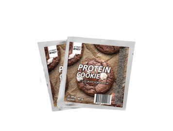 Протеїнове печиво Craft Whey Protein Cookie 60 г з маршмелоу 745240220077 фото