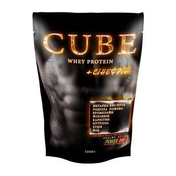 Power Pro CUBE Whey Protein (1 kg, кокосовое молочко) 03478-01 фото